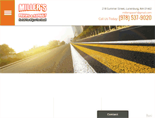 Tablet Screenshot of millerspaving.com